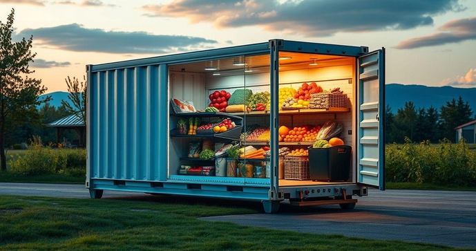 Container refrigerado 20 pés: Descubra as Vantagens e Aplicações