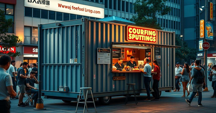 Container Lanchonete Conforto Container Lanchonete Conforto