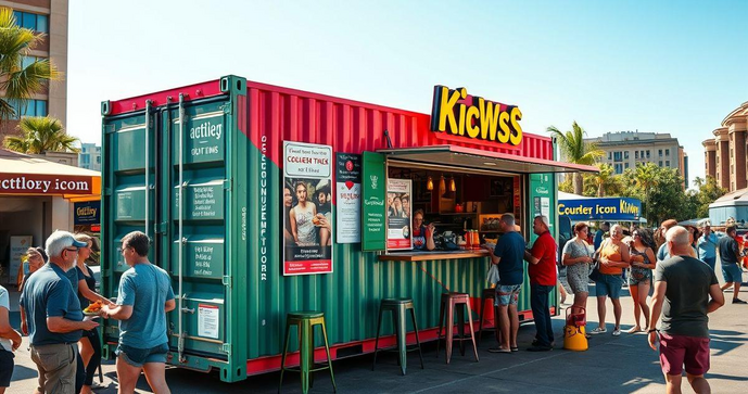 Container Lanchonete: Estrutura Prática Para Food Service