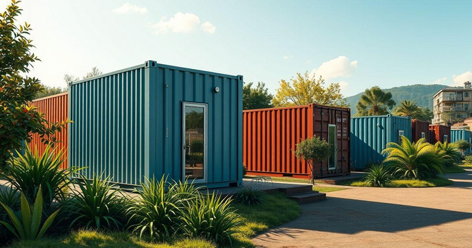 Containers modulares: a revolução na construção e no design sustentável Containers modulares: a revolução na construção e no design sustentável