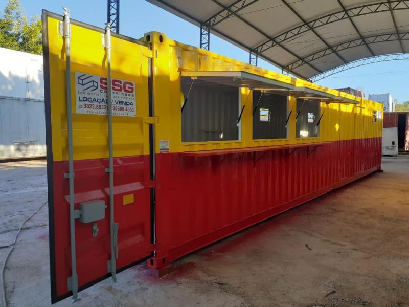 Container lanchonete a venda