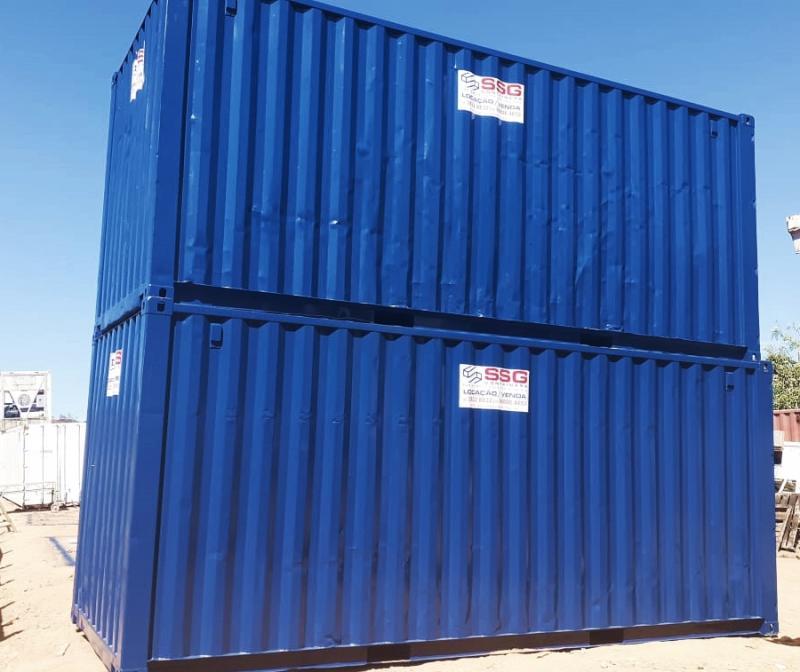 Containers almoxarifado